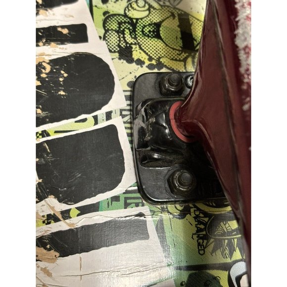 Vintage World Industries Complete Skateboard Flame Boy‎ Trucks Wheels - Picture 6 of 12